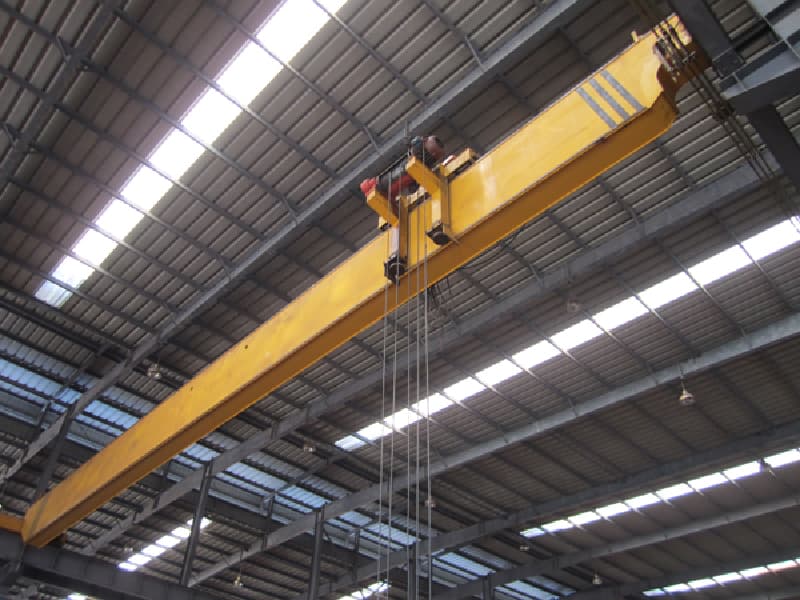 15 Ton Single Girder Overhead Crane, 24m Span, 16m Lifting Height