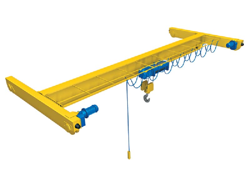 15 Ton Single Girder Overhead Crane, 24m Span, 16m Lifting Height