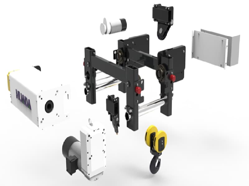 2 Ton Europe Type Electric Hoist with 12M Lifting Height