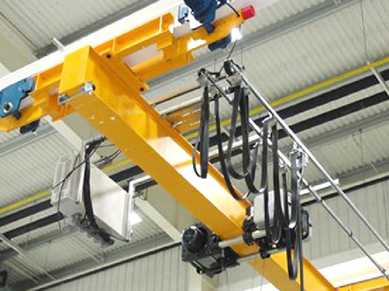 10 Ton European Single Girder Overhead Crane 9m Lift 22.5m Span