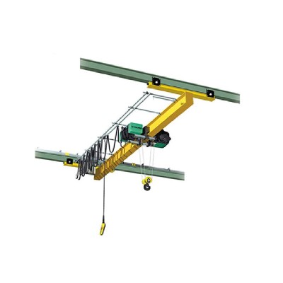 1 Ton European Single Girder Overhead Crane 12m Lift 7.5m Span