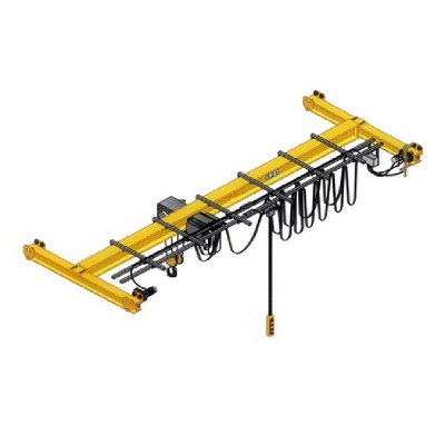 25 Ton European Single Girder Overhead Crane 12m Lift 28.5m Span