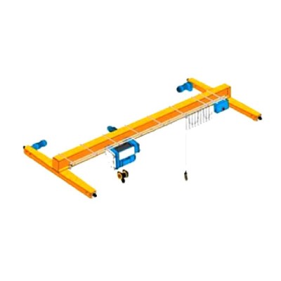 5 Ton European Single Girder Overhead Crane 12m Lift 15m Span