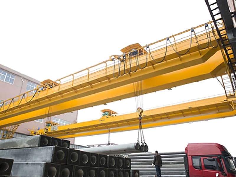 QE Double Girder Overhead Crane - 10 Ton Capacity, 10m Hoist Height, 15m Span