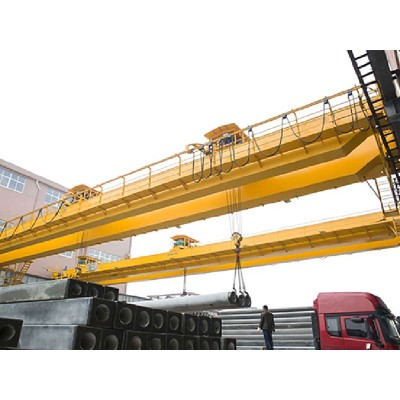 QE Double Girder Overhead Crane - 16 Ton Capacity, 20m Hoist Height, 25m Span