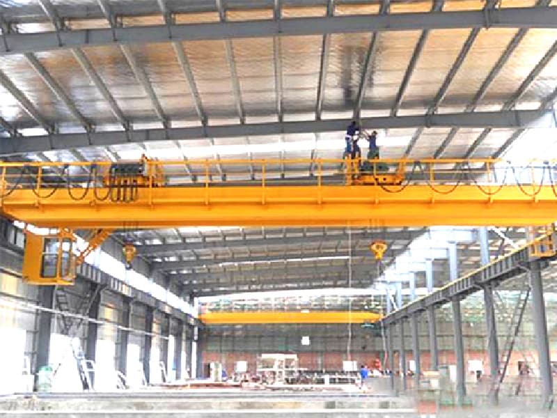 QE Double Girder Overhead Crane - 10 Ton Capacity, 10m Hoist Height, 15m Span