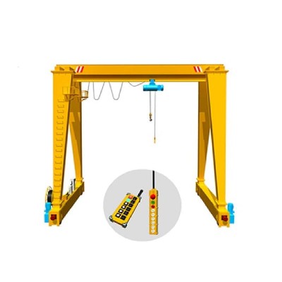 MH Single Girder Gantry Crane - 1 Ton Capacity, 30m Hoist Height, 30m Span