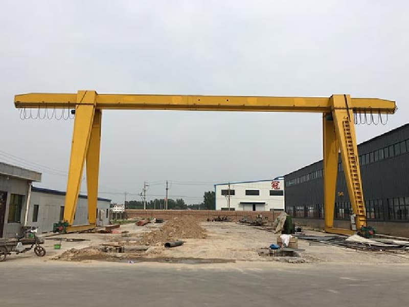 MH Single Girder Gantry Crane - 10 Ton Capacity, 30m Hoist Height, 30m Span