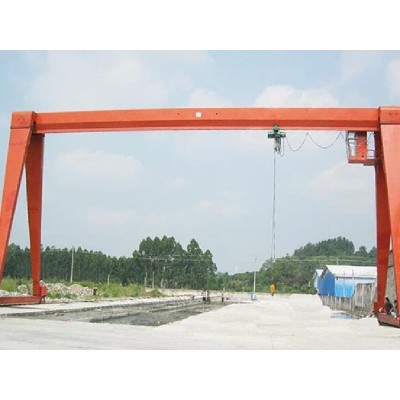 MH Single Girder Gantry Crane - 10 Ton Capacity, 5m Hoist Height, 10m Span
