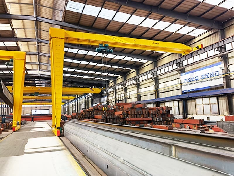 BMH Semi-Gantry Crane - 7.5 Ton Capacity, 18m Hoist Height, 20m Span