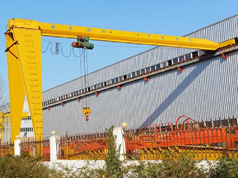 BMH Semi-Gantry Crane - 3 Ton Capacity, 18m Hoist Height, 20m Span
