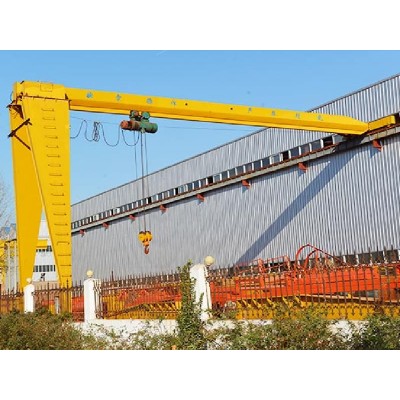 BMH Semi-Gantry Crane - 1 Ton Capacity, 18m Hoist Height, 20m Span