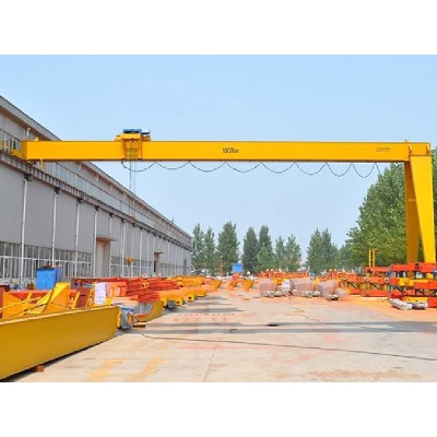 BMH Semi-Gantry Crane - 7.5 Ton Capacity, 15m Hoist Height, 18m Span