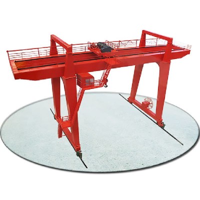 MG Double Girder Gantry Crane - 80 Ton Capacity, 5m Hoist Height, 10m Span