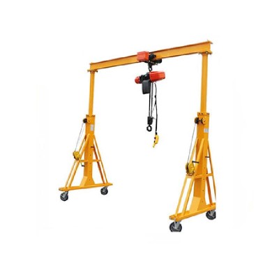 Portable Gantry Crane - 1 Ton Capacity, 6m Hoist Height, 7m Span