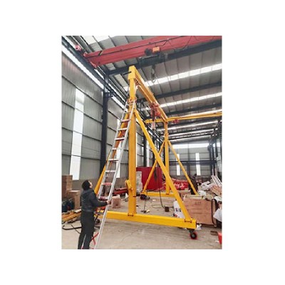 Portable Gantry Crane - 3 Ton Capacity, 12m Hoist Height, 9m Span