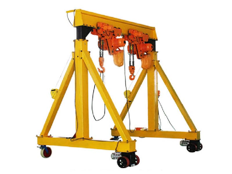 Portable Gantry Crane - 10 Ton Capacity, 9m Hoist Height, 8m Span