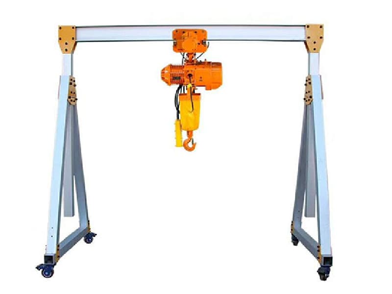Portable Gantry Crane - 5 Ton Capacity, 2m Hoist Height, 3m Span