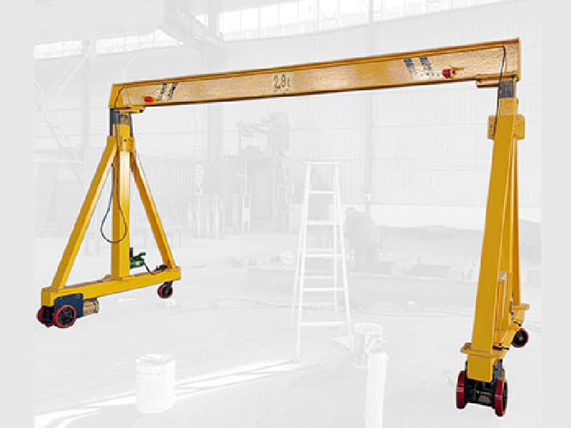 Portable Gantry Crane - 2 Ton Capacity, 12m Hoist Height, 9m Span