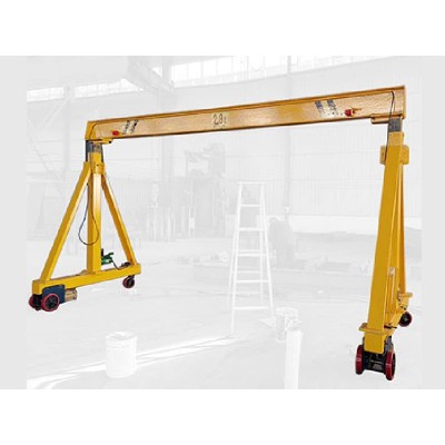 Portable Gantry Crane - 5 Ton Capacity, 12m Hoist Height, 9m Span