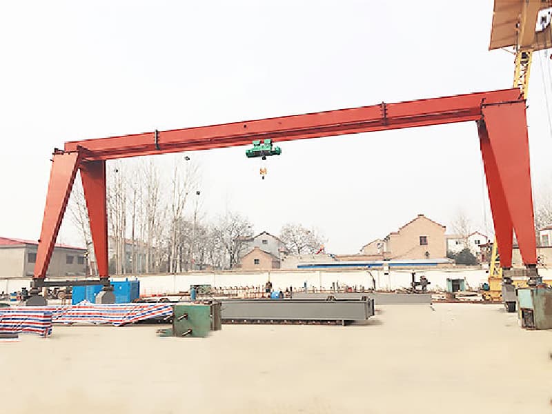Rubber Tire Gantry Crane - 50 Ton Capacity, 35m Hoist Height, 25m Span