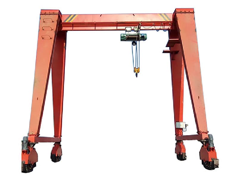 Rubber Tire Gantry Crane - 35 Ton Capacity, 45m Hoist Height, 30m Span