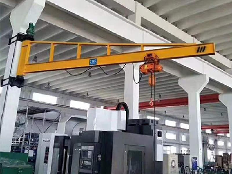 BX Type Mural Jib Crane - 0.5t Capacity, 6.0m Lifting Height, 6m Span
