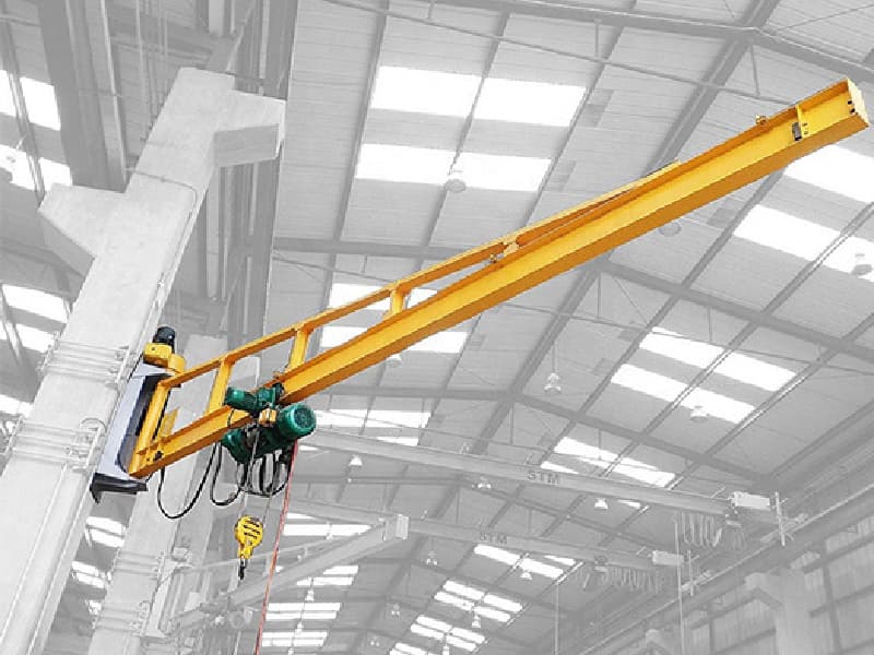 BX Type Mural Jib Crane - 0.75t Capacity, 5.5m Lifting Height, 5m Span