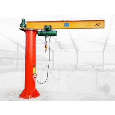 BZ Type Pillar Jib Crane - 0.5 Ton Capacity, 10m Lift Height, 8m Span