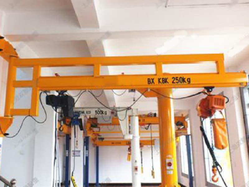 BX Type Mural Jib Crane - 0.5t Capacity, 5.0m Lifting Height, 4m Span