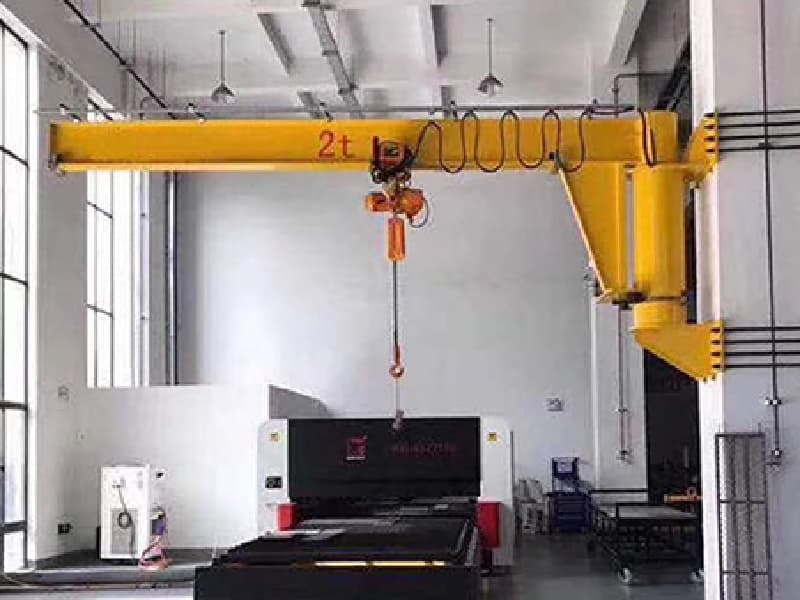 BX Type Mural Jib Crane - 0.5t Capacity, 5.0m Lifting Height, 4m Span