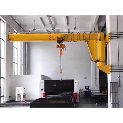 BX Type Mural Jib Crane - 0.5t Capacity, 5.8m Lifting Height, 5.5m Span