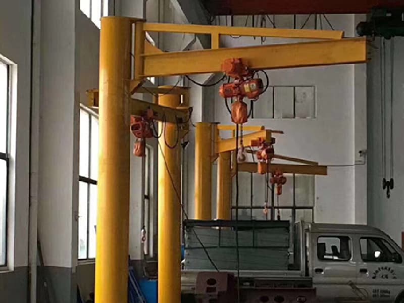 KBK Type Pillar Jib Crane - 1t Capacity, 6.0m Lift, 6m Span