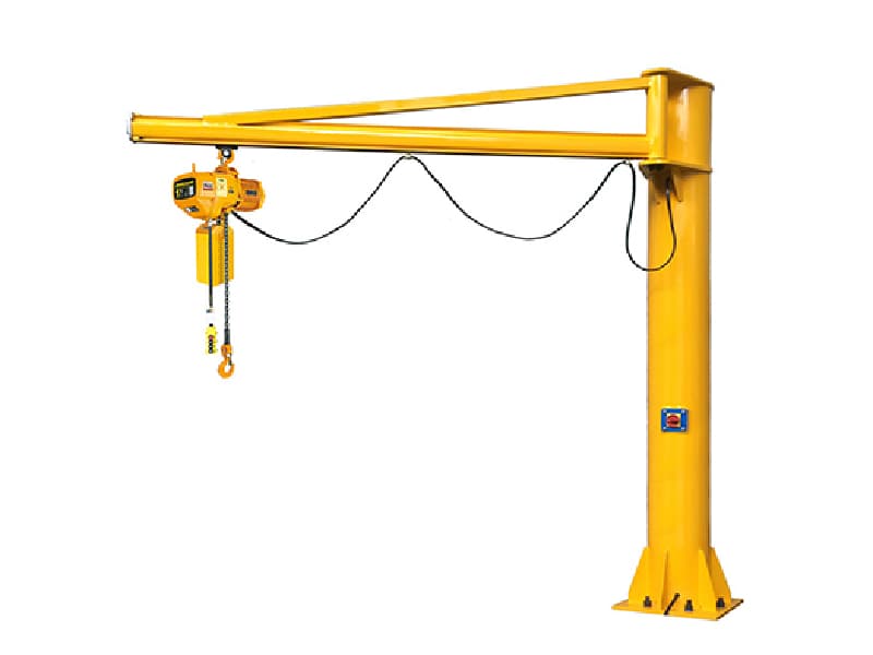 KBK Type Pillar Jib Crane - 1t Capacity, 6.0m Lift, 6m Span