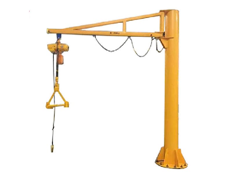 KBK Type Pillar Jib Crane - 0.25t Capacity, 5.2m Lift, 8m Span