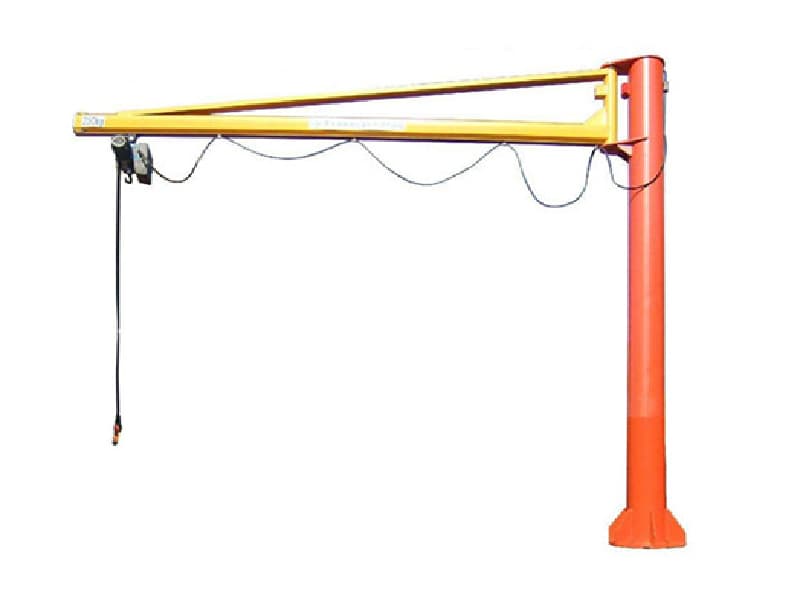 KBK Type Pillar Jib Crane - 0.25t Capacity, 5.2m Lift, 8m Span
