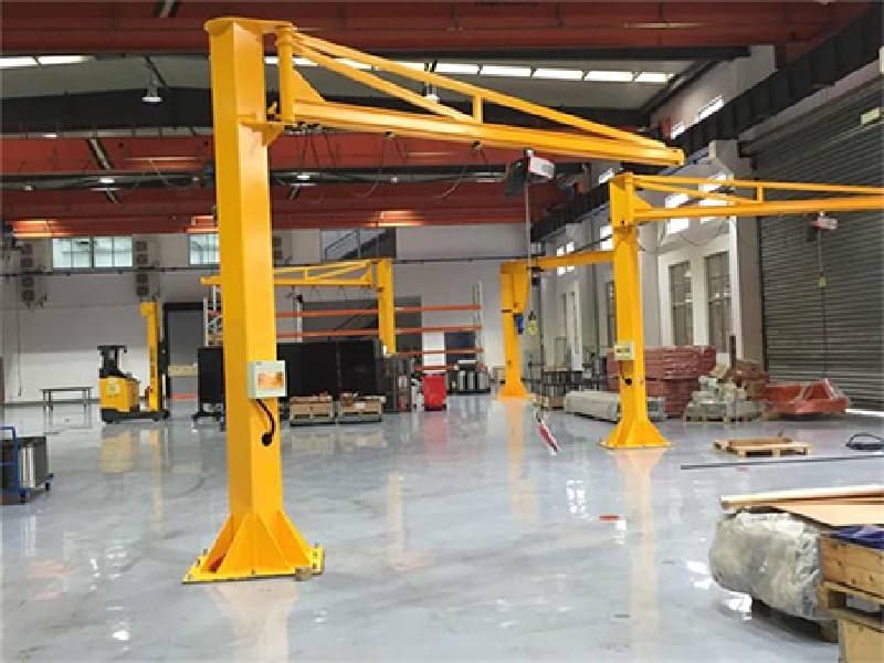 KBK Type Pillar Jib Crane - 1t Capacity, 6.0m Lift, 6m Span