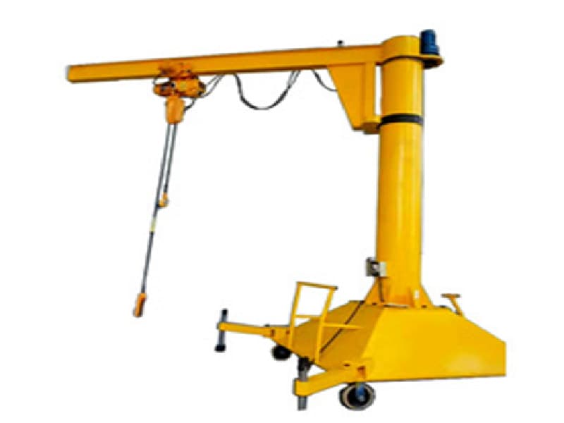 Mobile Jib Crane - Standard 2 Ton, 3.2m Lift, 4.2m Radius, Manual/Electric