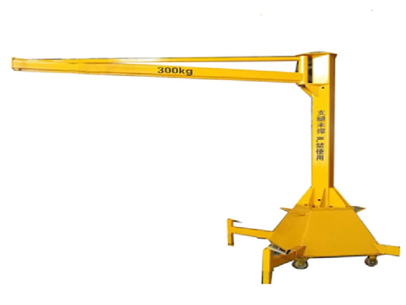 Mobile Jib Crane - Economical 1 Ton, 2.8m Lift, 4.5m Radius, Manual/Electric