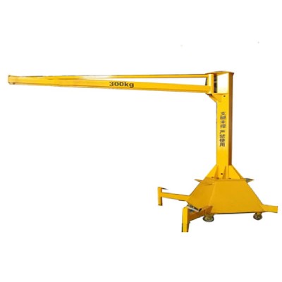 Mobile Jib Crane - Economical 1 Ton, 2.8m Lift, 4.5m Radius, Manual/Electric