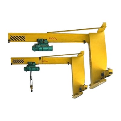 BB Type Wall-travelling Jib Crane - 4t Capacity, 4m Lift, 4m Span