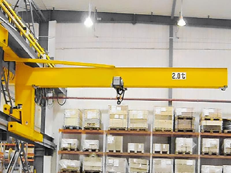 BB Type Wall-travelling Jib Crane - 4t Capacity, 3.5m Lift, 3m Span