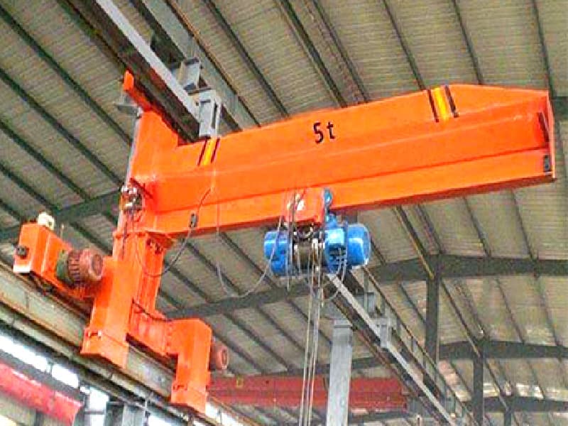 BB Type Wall-travelling Jib Crane - 1t Capacity, 5m Lift, 6m Span