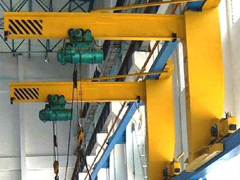 BB Type Wall-travelling Jib Crane - 1t Capacity, 5m Lift, 6m Span