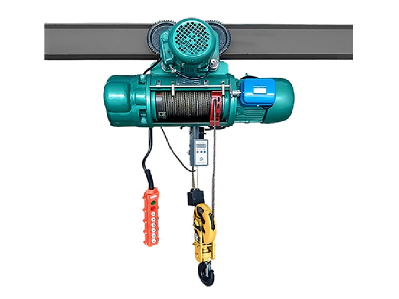 CD Wire Rope Electric Hoist 1 Ton 24 Meter Lift Single Speed 440V GOST