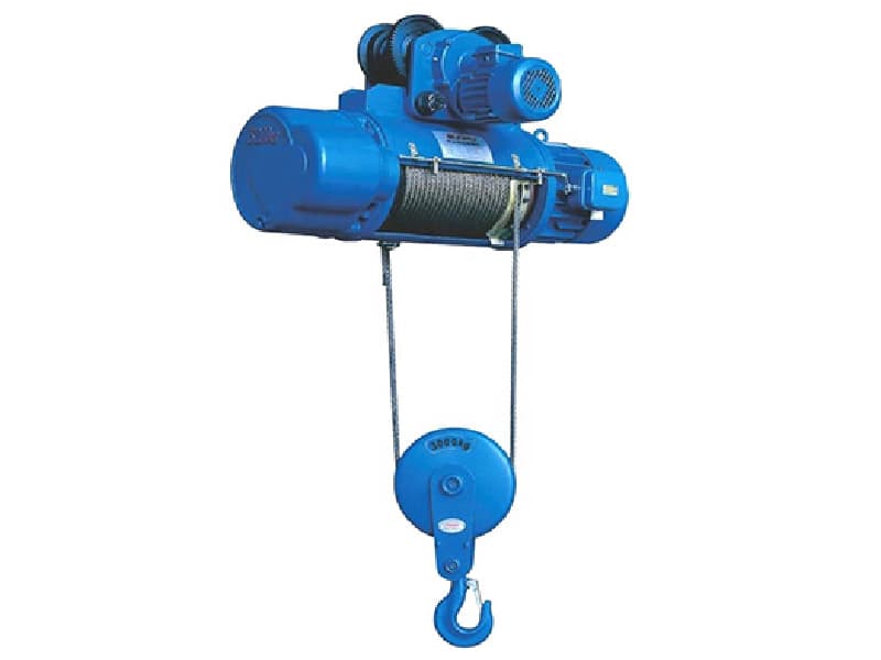CD Wire Rope Electric Hoist 1 Ton 24 Meter Lift Single Speed 440V GOST