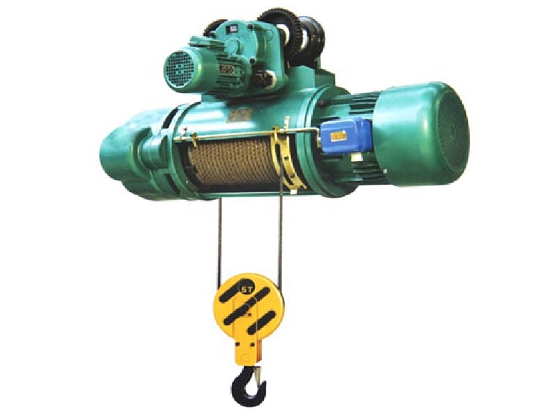 CD Wire Rope Electric Hoist 1 Ton 24 Meter Lift Single Speed 440V GOST