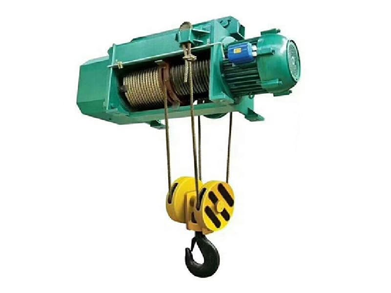 CD Wire Rope Electric Hoist 5 Ton 60 Meter Lifting Height A5 Duty 380V