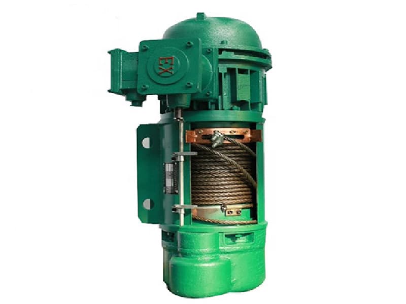 Explosion-Proof Electric Hoist 5 Ton 12 Meter Height Type I A3 Duty