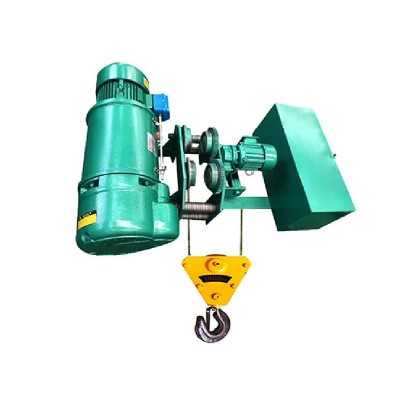 Low Headroom Wire Rope Electric Hoist 5 Ton 42 Meter Single Speed